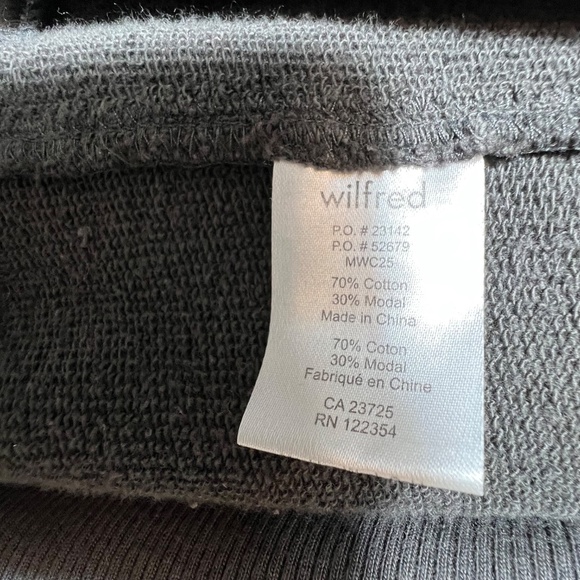 Wilfred Diderot Open-Front Cocoon Cardigan Dark Grey Size Small - Picture 7 of 9
